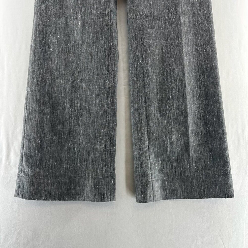 WHBM Modern Boot Dress Pants Womens 8R Tweed Lined Mid Rise Work Heathered Gray - Picture 4 of 13